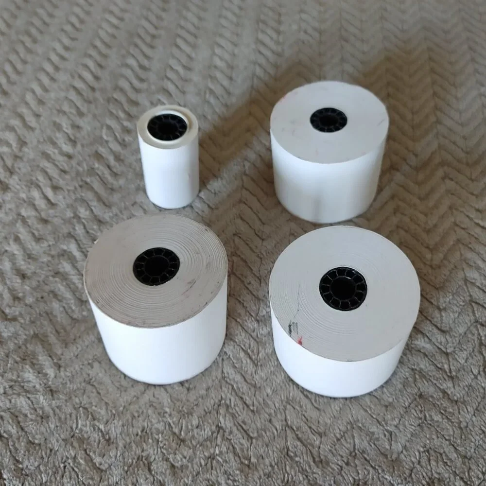 Calculator Spool + Paper rolls FOR SHARP QS2760H-2 Color ribbon printer